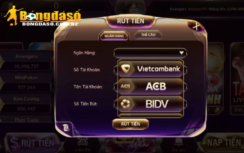 Lưu ý quan trọng về nạp tiền Maxvin